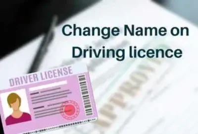 How To Change My Name On Driving Licence