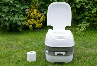 chemical toilet camping