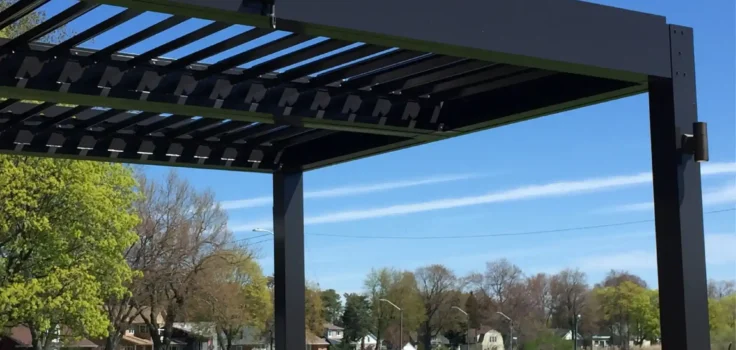 Water-proof-freestanding-pergolas