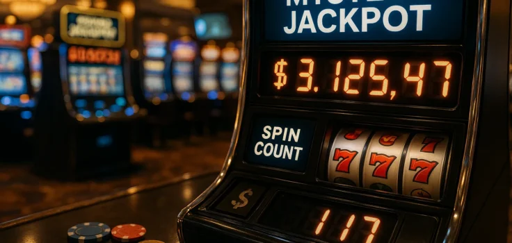 Do mystery jackpots follow spin count