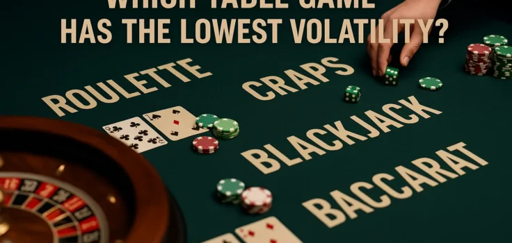 Which Table Game Has the Lowest Volatility