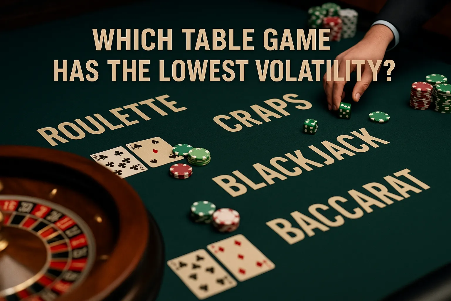 Which Table Game Has the Lowest Volatility