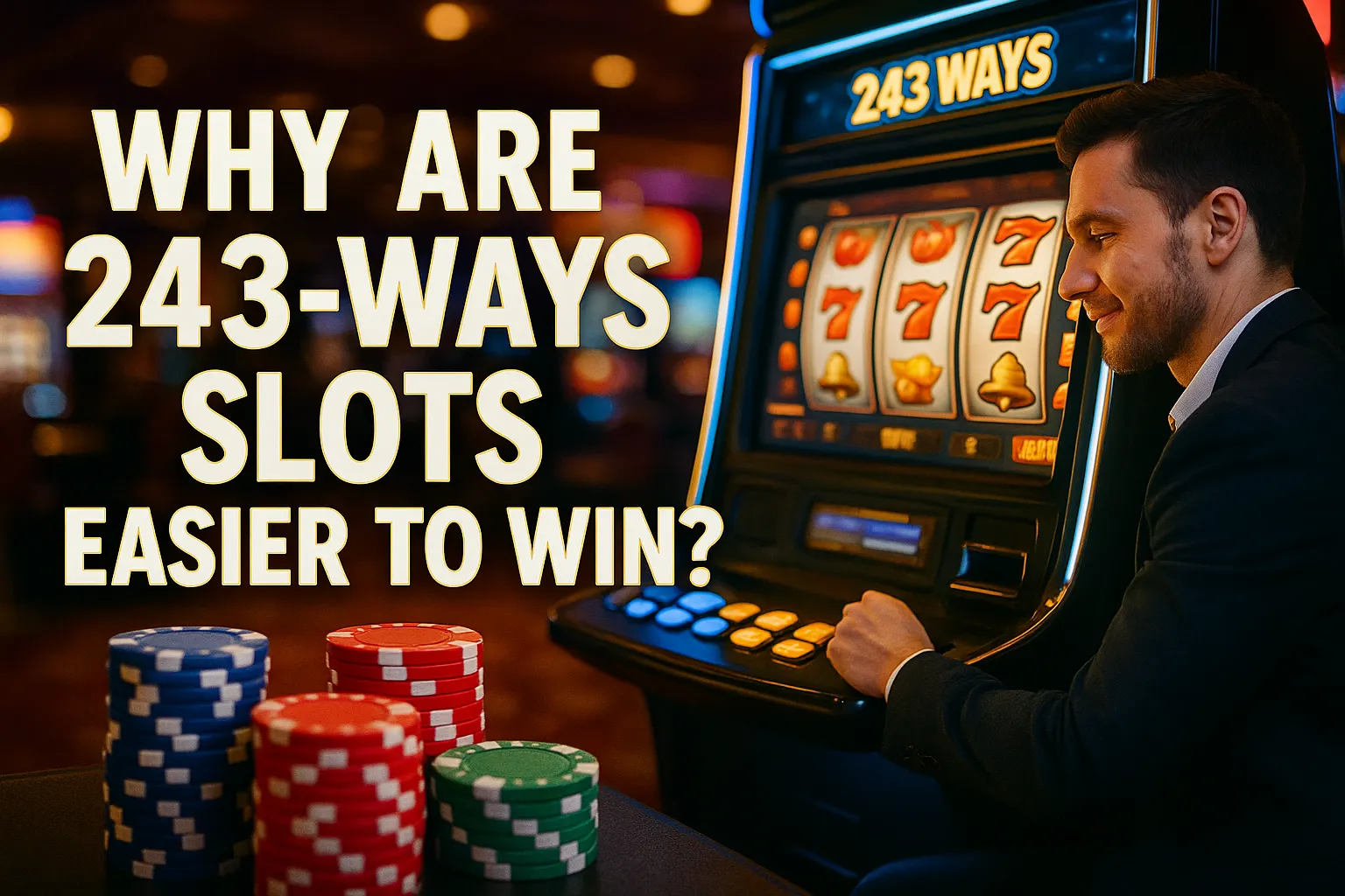 Why are 243-Ways Slots Easier to Win