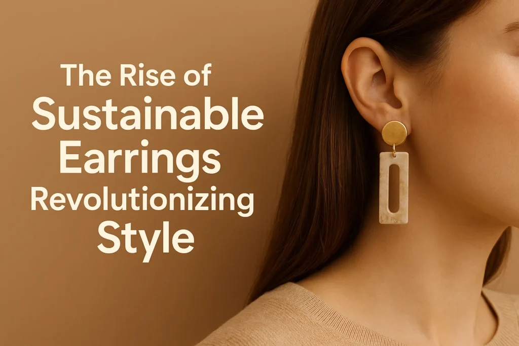 The Rise of Sustainable Earrings Revolutionizing Style